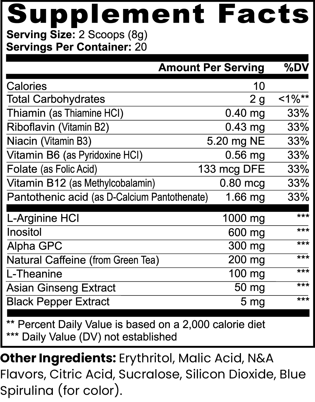 Focus Powder (Sour Gummi Worm)