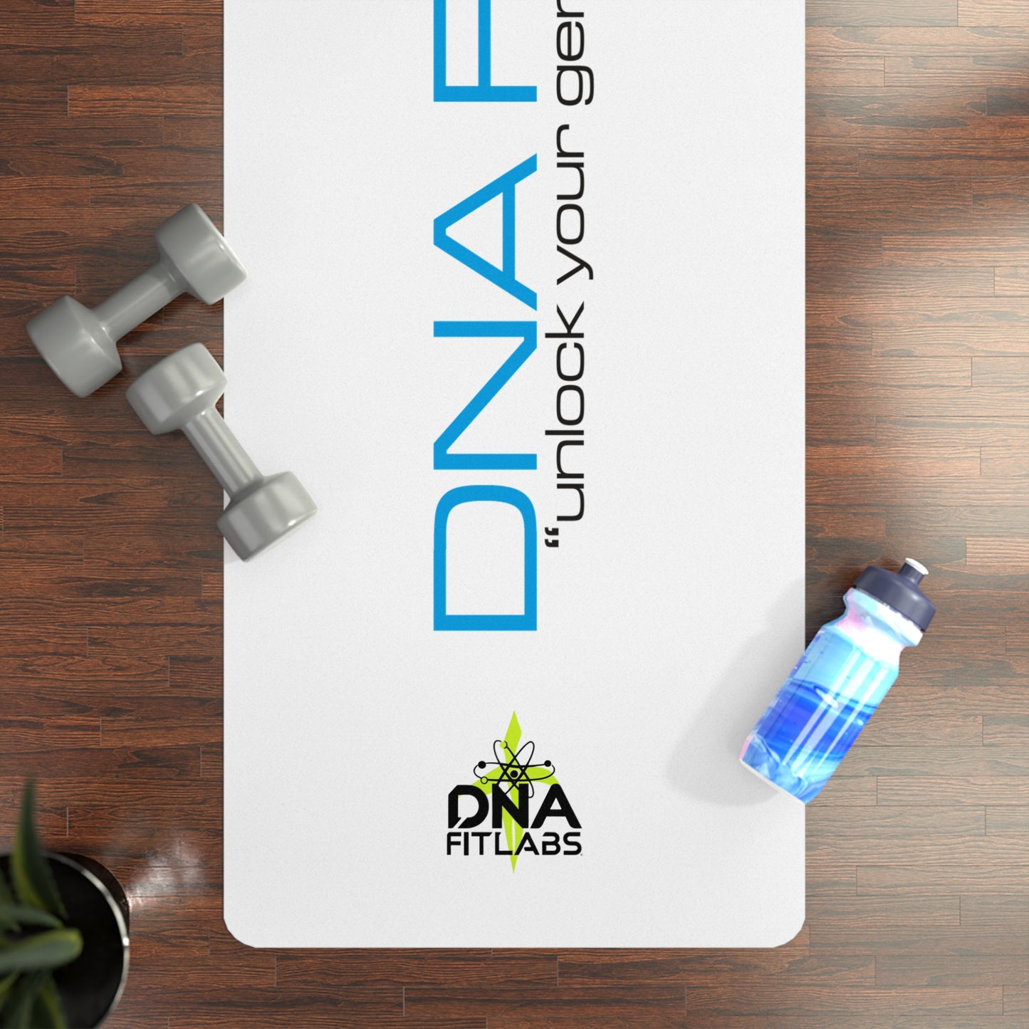 Premium Rubber Yoga Mat - Durable Exercise Gear, Fitness Essentials, Home Workout, Yoga Lover Gift, Mindfulness Practice