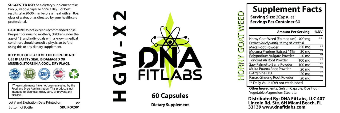 HDW-X2 - Horny Goat Weed Blend