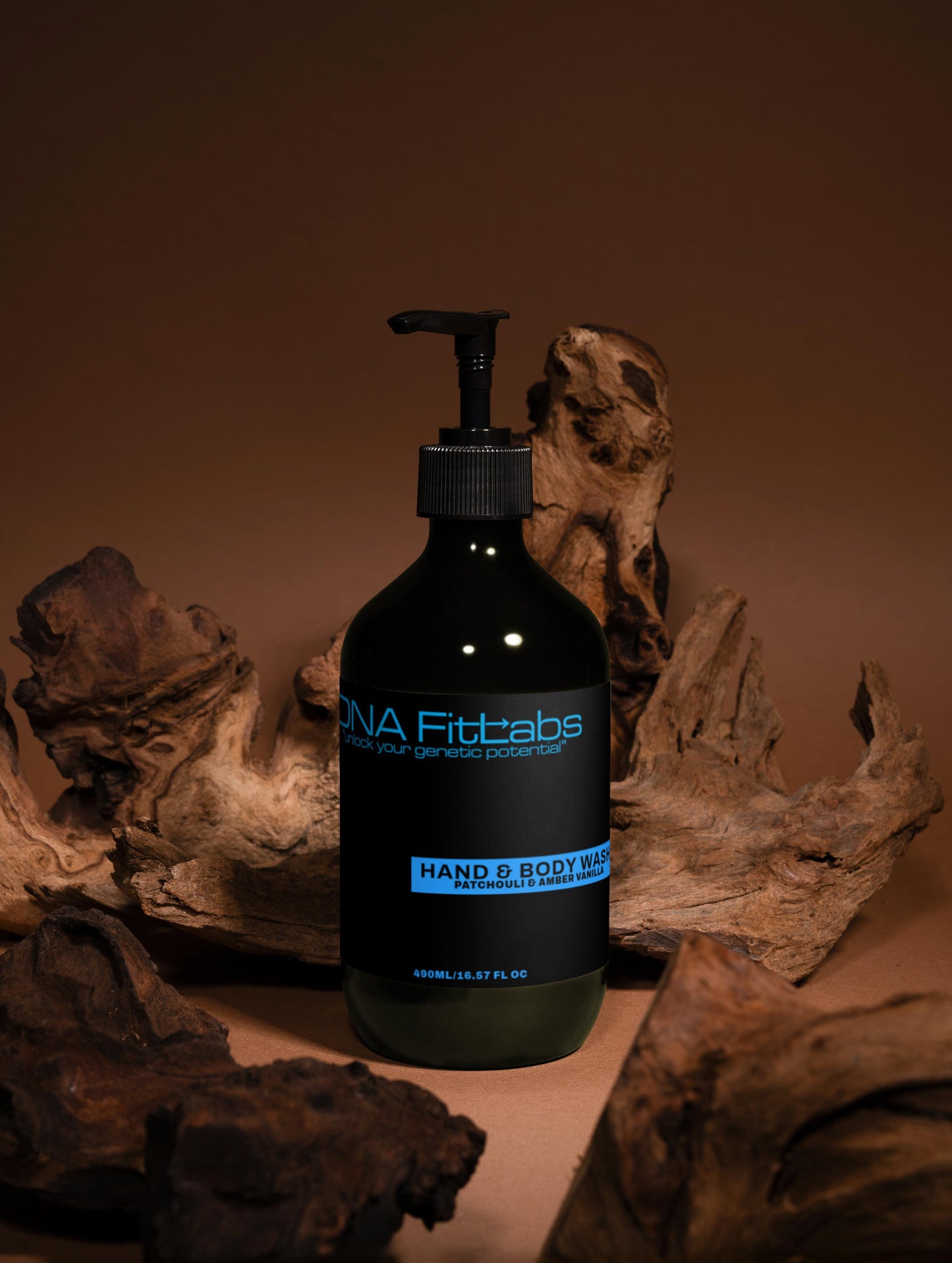 Hand & Body Wash, Patchouli & Amber Vanilla