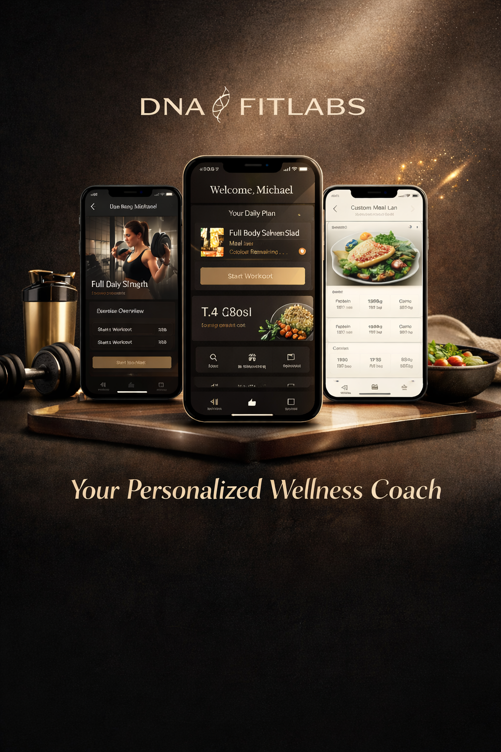 DNA FitLabs™ Personal Training & Nutrition App