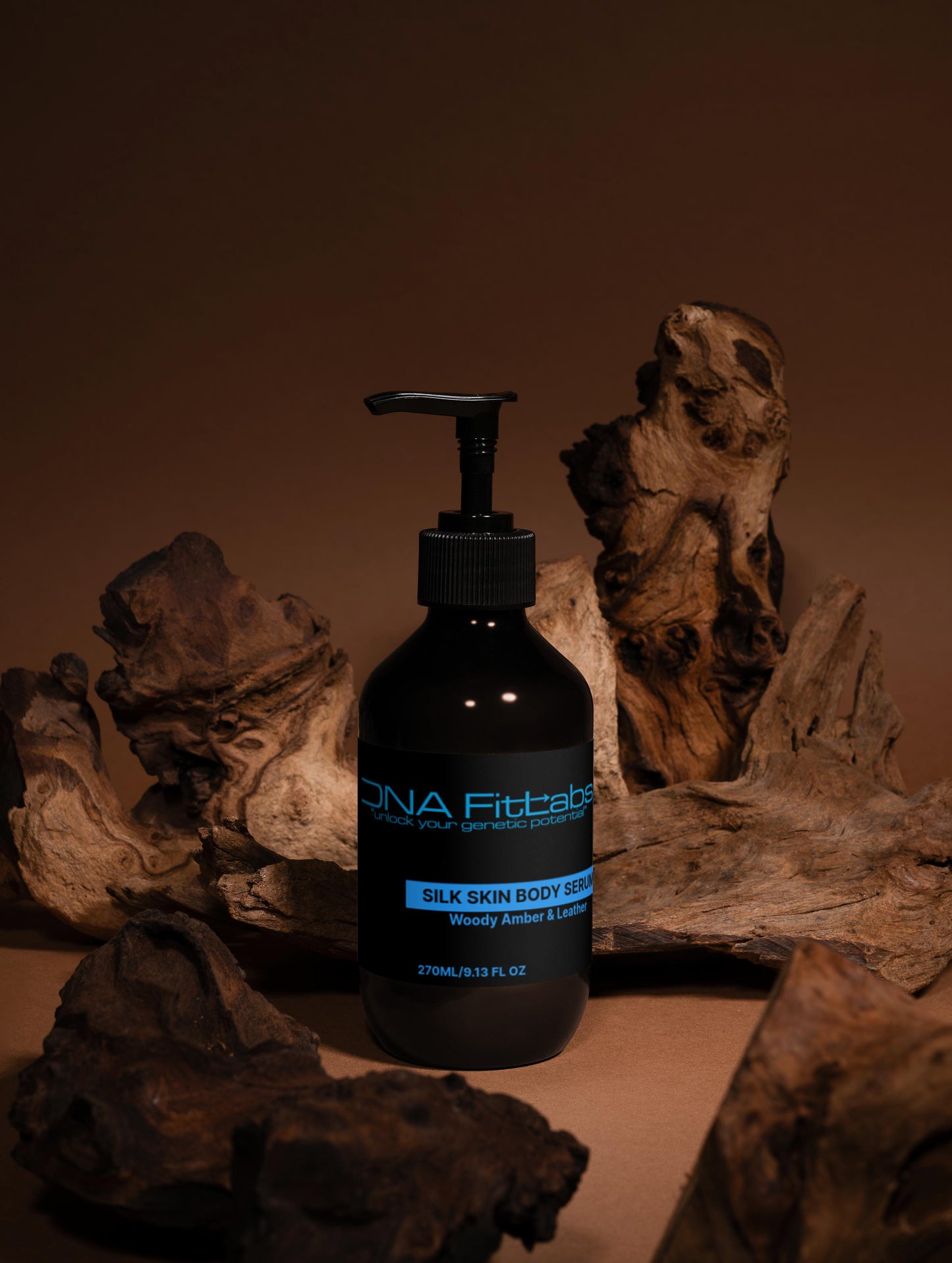 Silk Skin Body Serum, Woody Amber & Leather