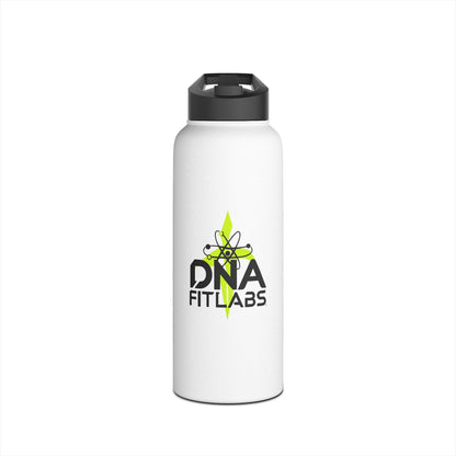 DNA Fit Labs Stainless Steel Water Bottle - Durable Hydration for Fitness, Gym, Outdoors, Sports, Travel