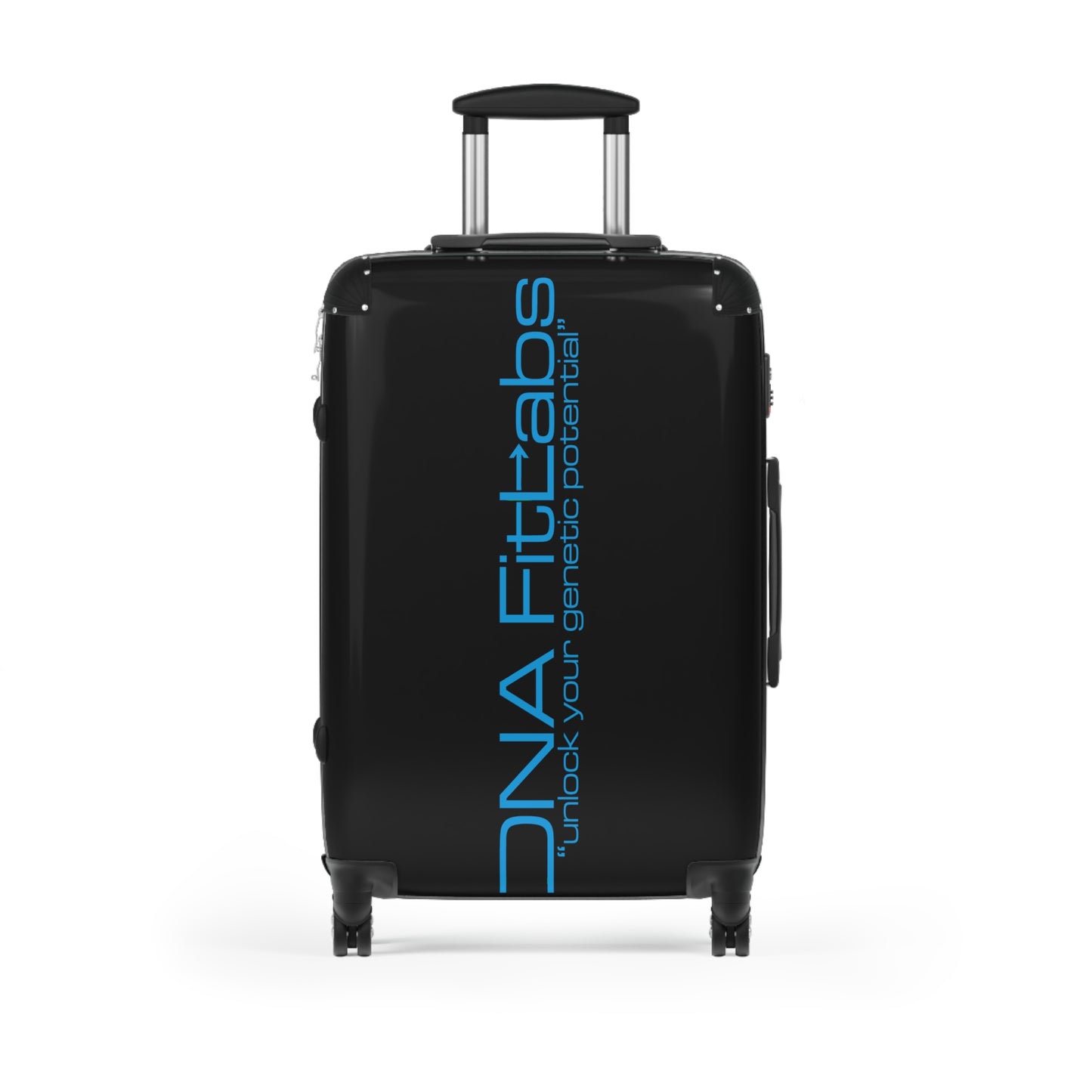 DNA Fit-labs Travel Suitcase - Unlock Your Genetic Potential, Luggage for Fitness Enthusiasts, Travel Gear, Health & Wellness Gift