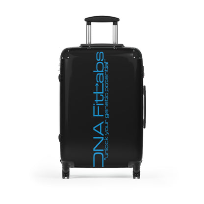 DNA Fit-labs Travel Suitcase - Unlock Your Genetic Potential, Luggage for Fitness Enthusiasts, Travel Gear, Health & Wellness Gift