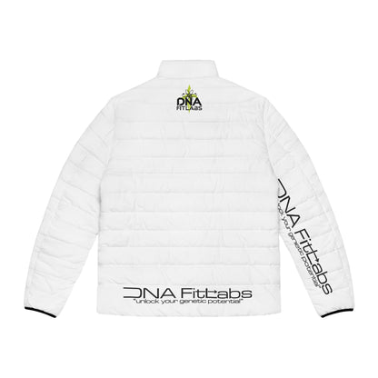 DNA Fit Labs Men's Puffer Jacket - Unlock Your Genetic Potential