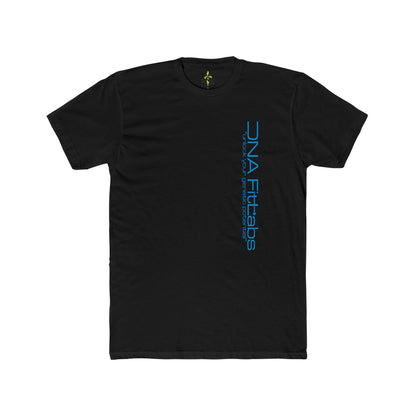 Unisex Cotton Crew Tee with DNA Fit Tabs Design, Casual Wear, Science Lover Gift, Graphic Tee, Everyday Essentials, Gift for Him/Her