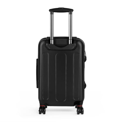 Stylish Suitcase with DNA Fitlabs Design, Travel Essentials, Gym Bag for Fitness Lovers, Personalized Luggage, Unique Travel Gear
