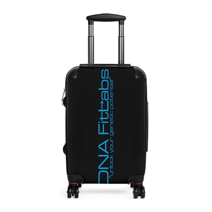 DNA Fit-labs Travel Suitcase - Unlock Your Genetic Potential, Luggage for Fitness Enthusiasts, Travel Gear, Health & Wellness Gift