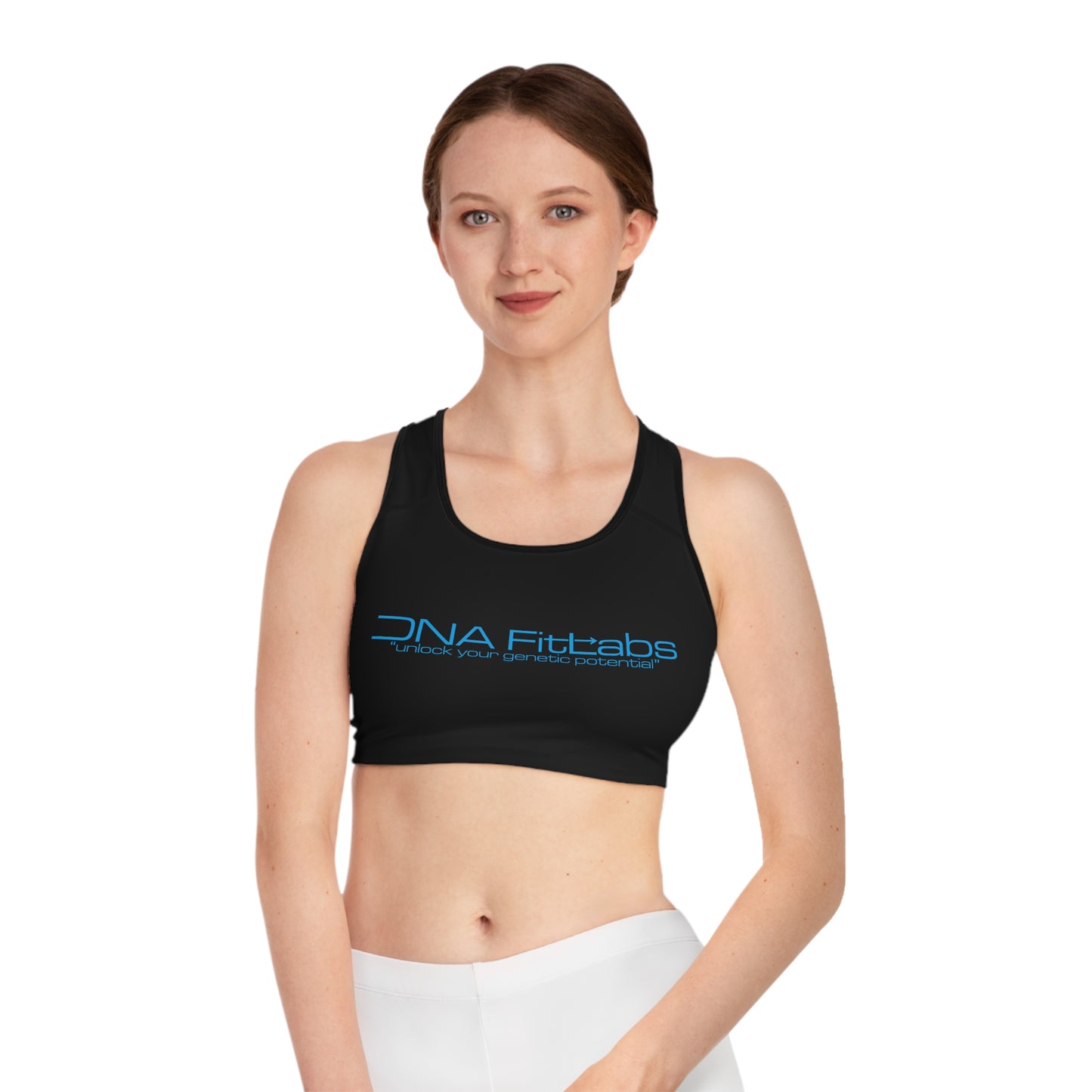 Motivational Sports Bra | DNA Fittabs | Fitness Apparel, Workout Gear, Gym Top, Activewear, Comfortable & Stylish Sportswear