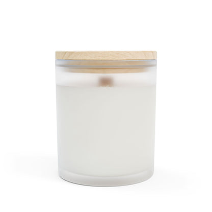 FitLabs DNA Frosted Glass Candle - Aromatherapy, Relaxation, Home Decor, Gift Idea, Self-Care Essential