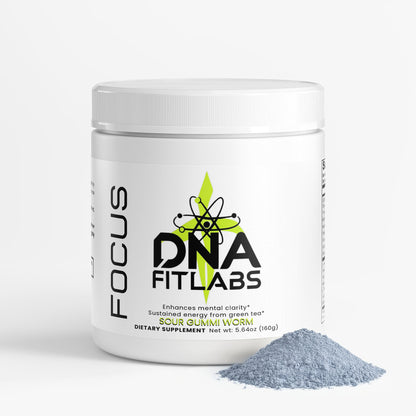 DNA FITLABS Focus Powder (Sour Gummi Worm)