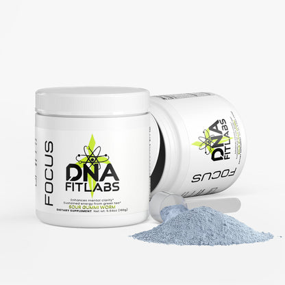 DNA FITLABS Focus Powder (Sour Gummi Worm)
