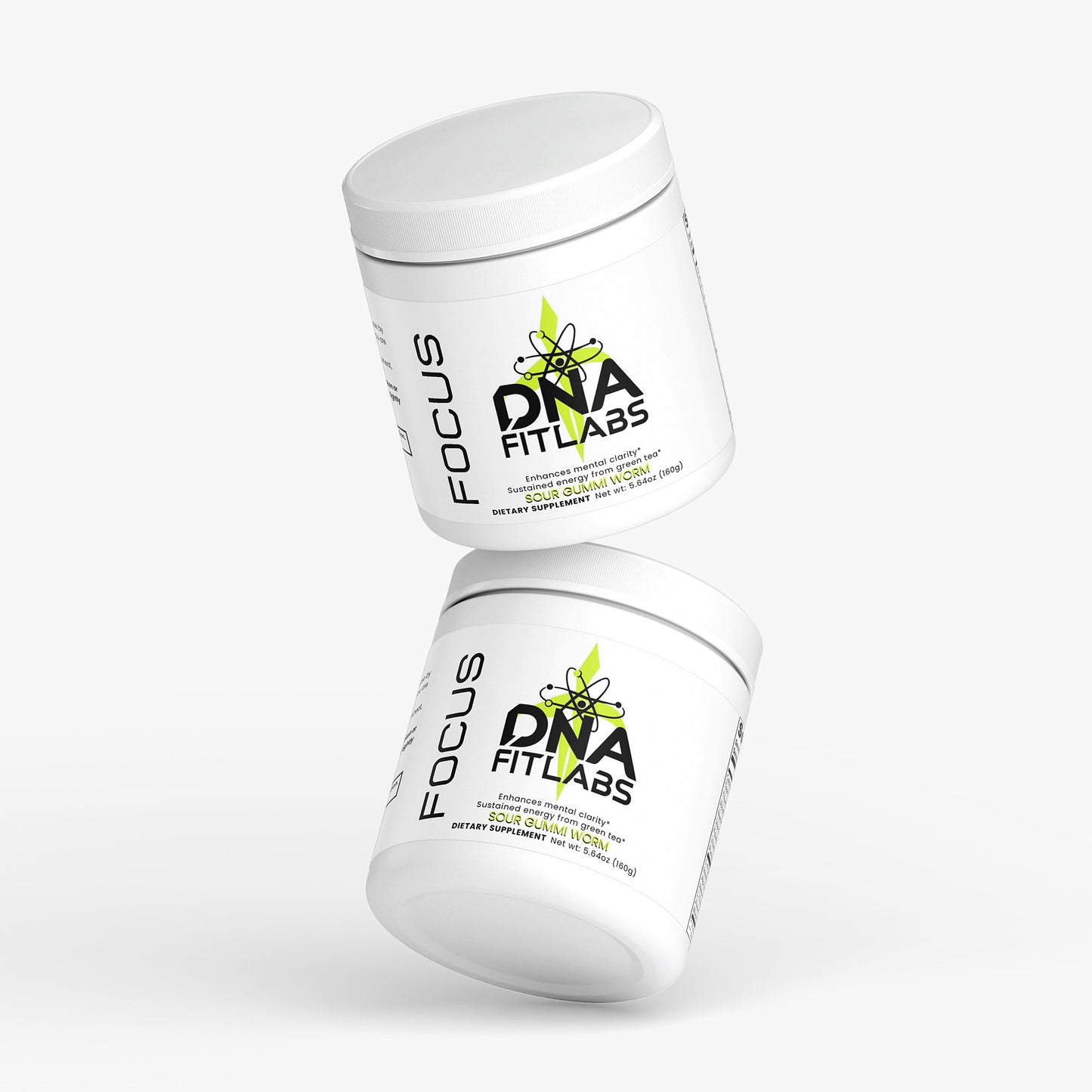 DNA FITLABS Focus Powder (Sour Gummi Worm)