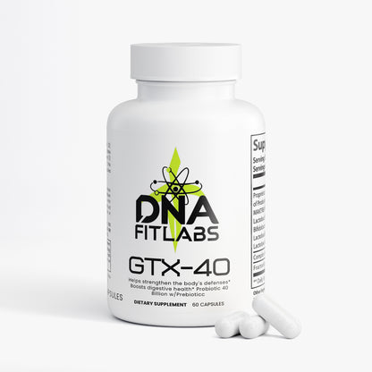 GTX 40 (Probiotic 40 Billion with Prebiotics)
