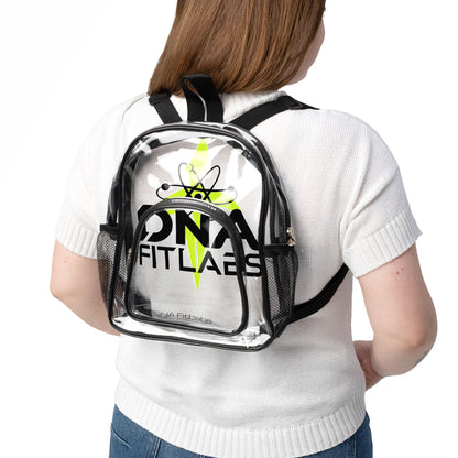 Clear Stadium Backpack | Transparent Sports Bag, Game Day Essential, Outdoor Festival Gear, Clear Mini Backpack, School Bag