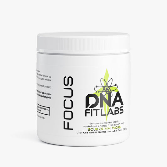 DNA FITLABS Focus Powder (Sour Gummi Worm)