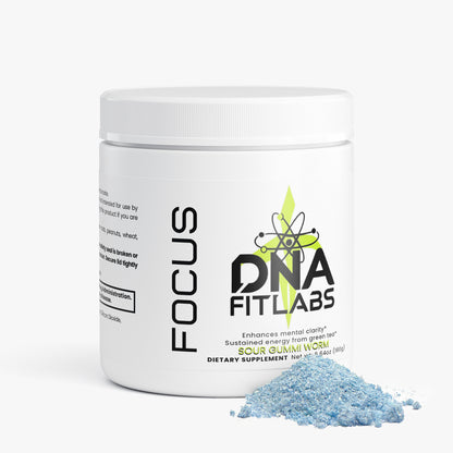 DNA FITLABS Focus Powder (Sour Gummi Worm)