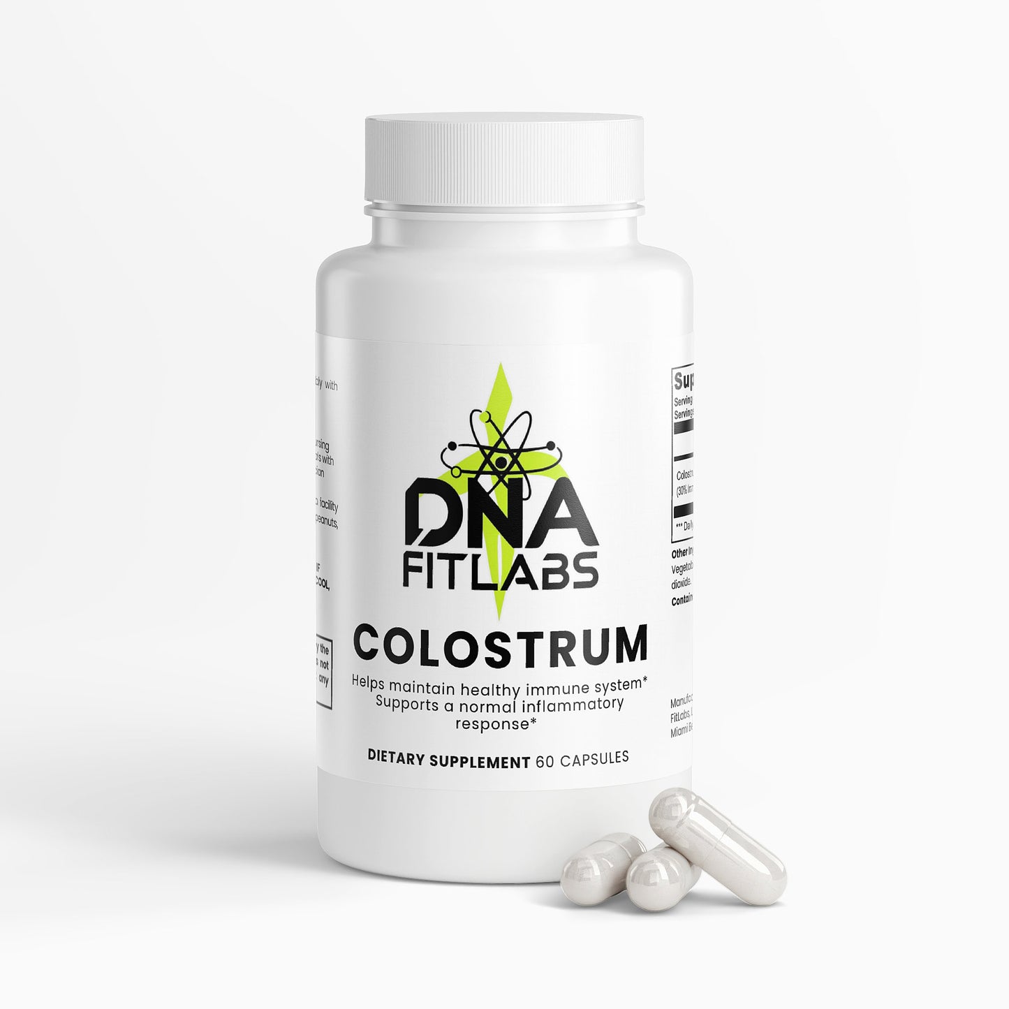 Capsules de colostrum