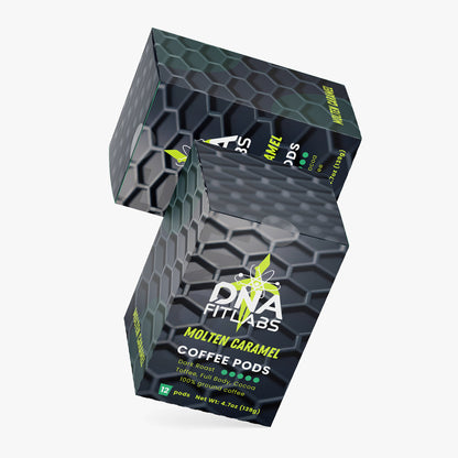 DNA FitLabs Molten Caramel Coffee Pods (Dark Roast)