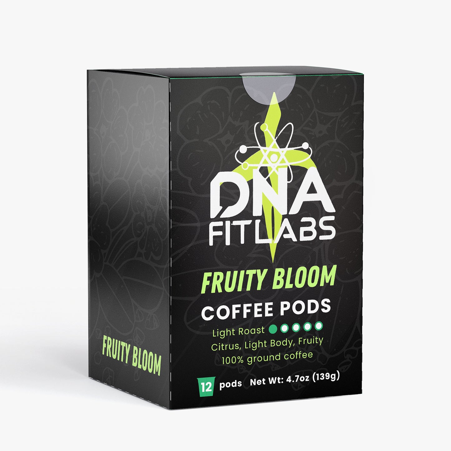 DNA FitLabs Fruity Bloom Coffee Pods (Light Roast)
