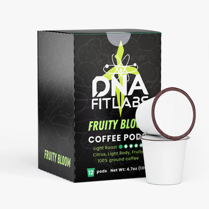 DNA FitLabs Fruity Bloom Coffee Pods (Light Roast)
