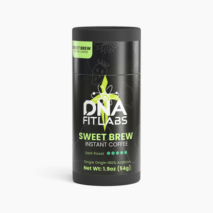 DNA FitLabs Sweet Brew Instant Coffee (Dark Roast)