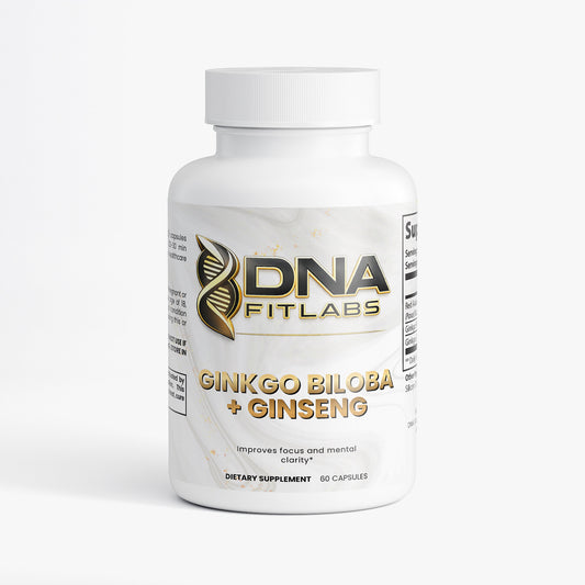 DNA FitLabs Ginkgo Biloba + Ginseng