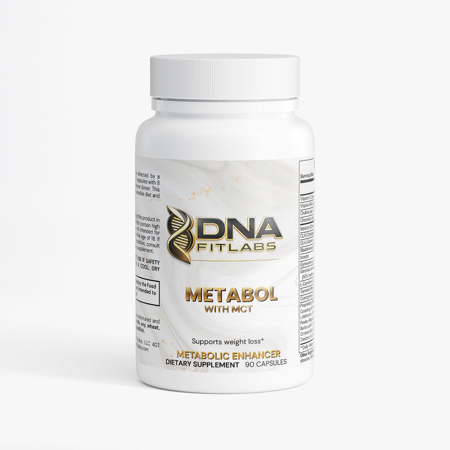 DNA FitLabs METABOL with MCT