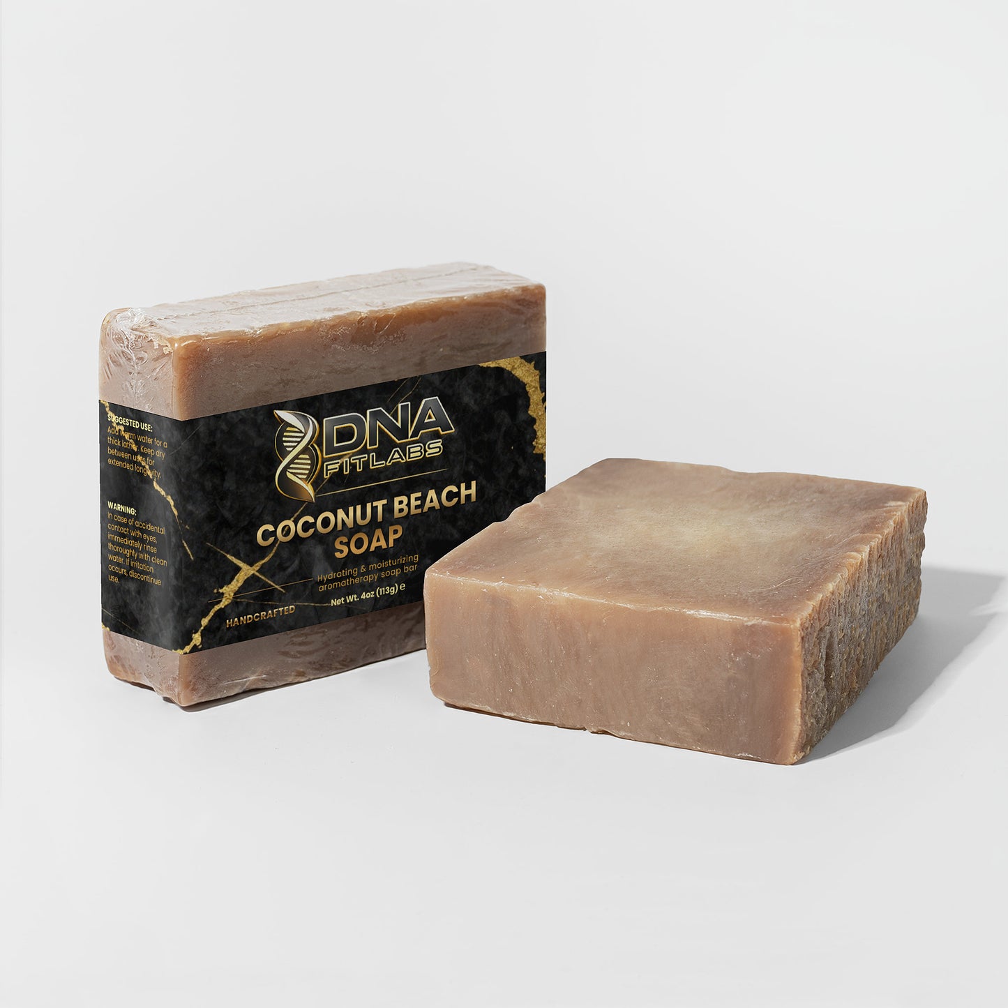 DNA FitLabs Coconut Beach Soap