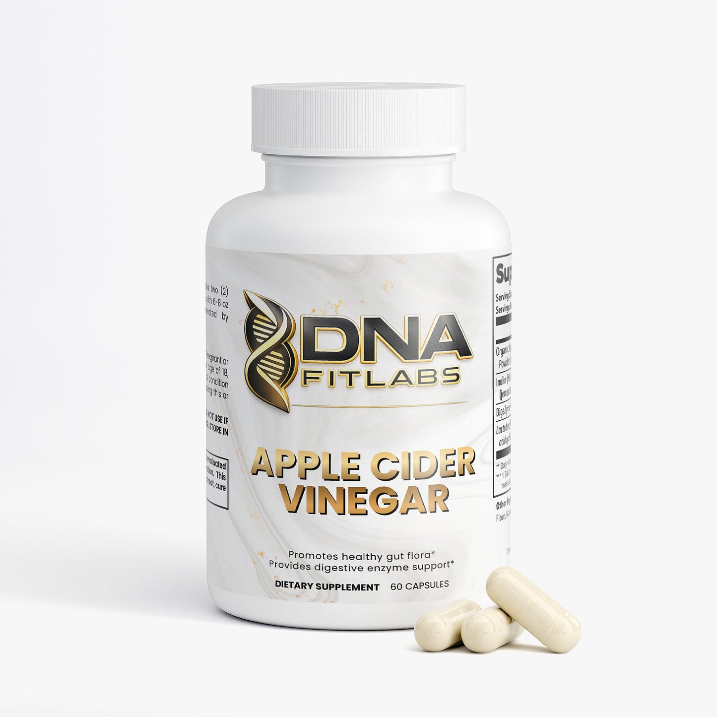 DNA FitLabs Apple Cider Vinegar Capsules