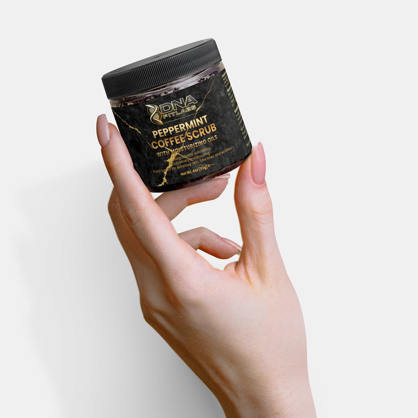 DNA FitLabs Peppermint Coffee Scrub