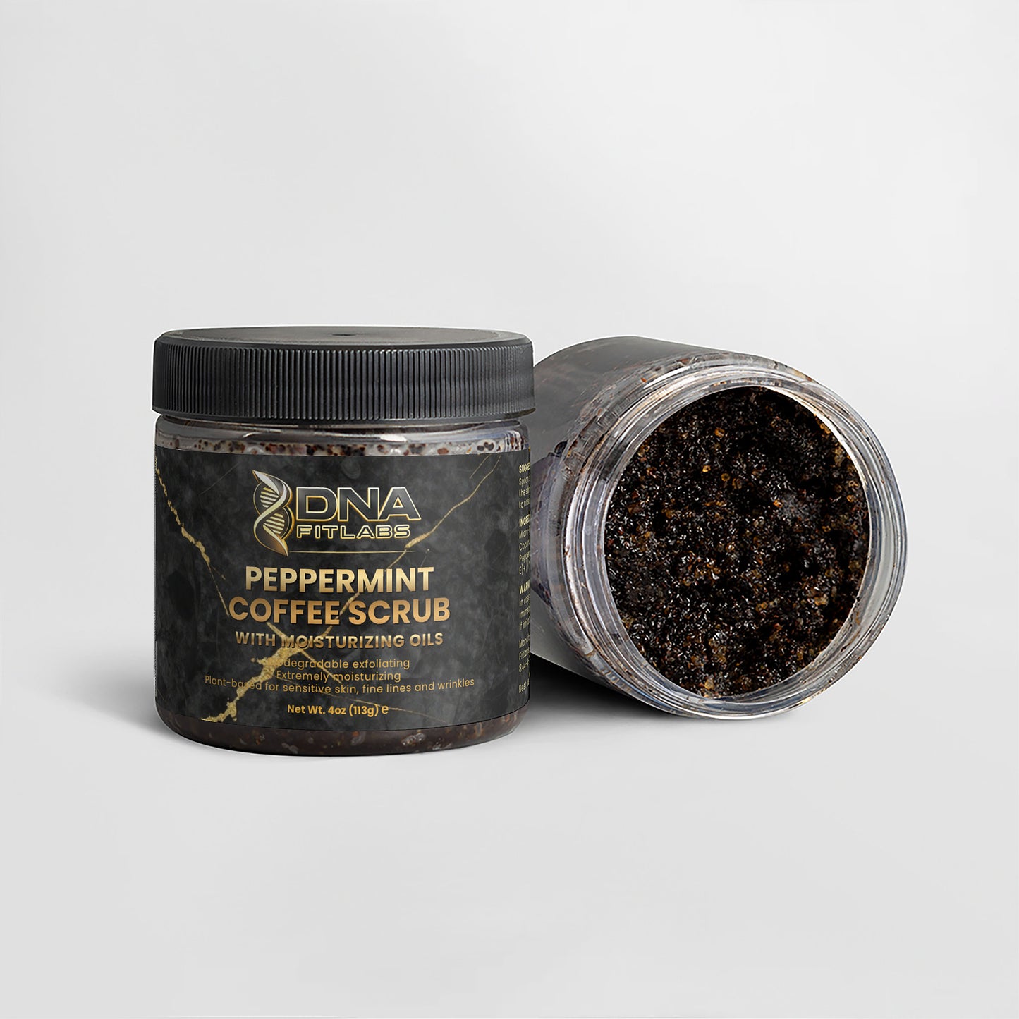 DNA FitLabs Peppermint Coffee Scrub