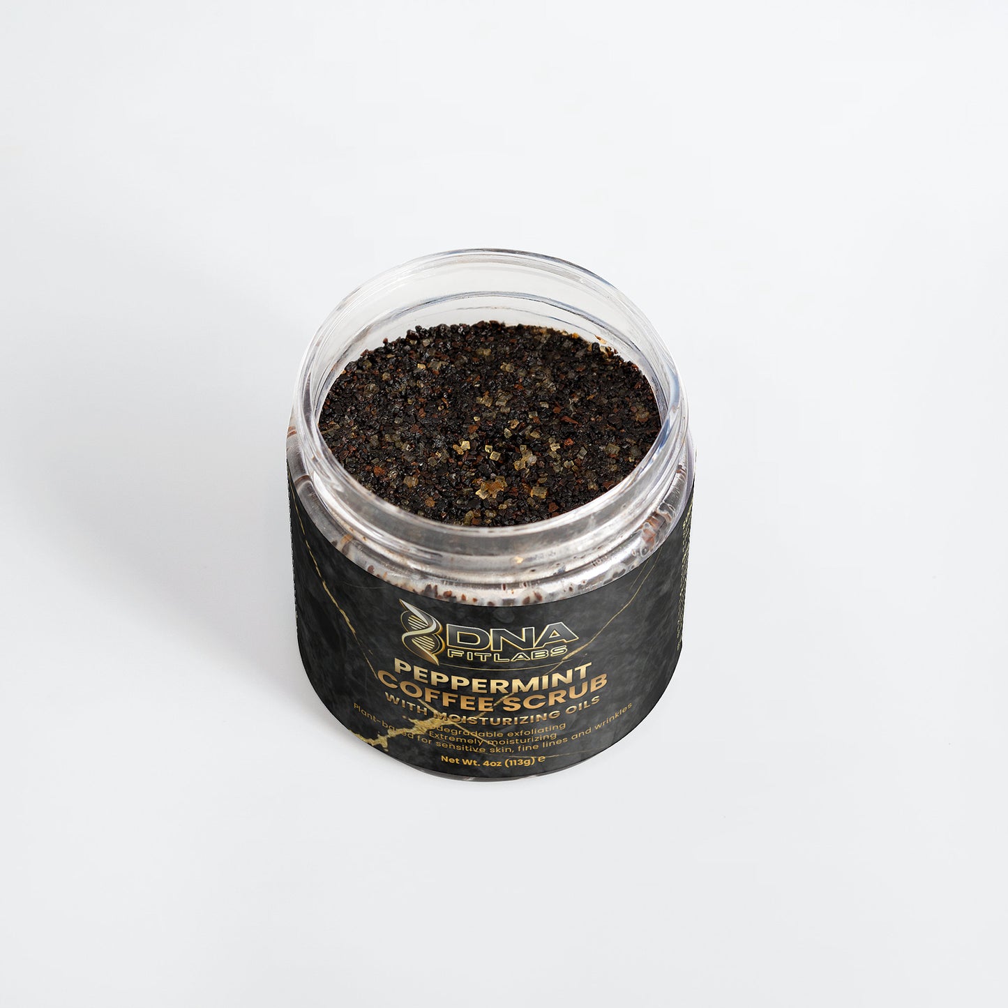 DNA FitLabs Peppermint Coffee Scrub