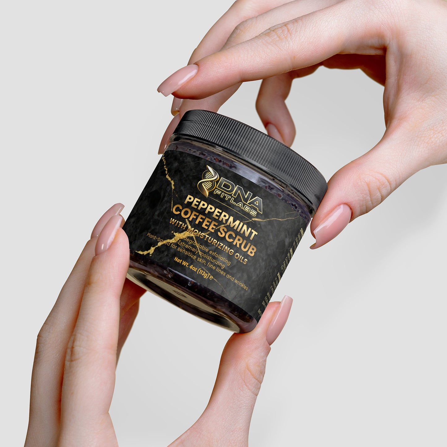 DNA FitLabs Peppermint Coffee Scrub