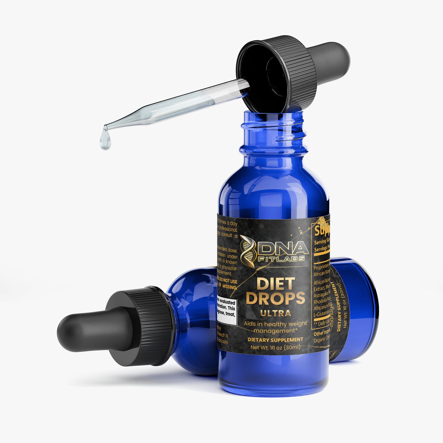 DNA FitLabs Diet Drops Ultra 1 oz