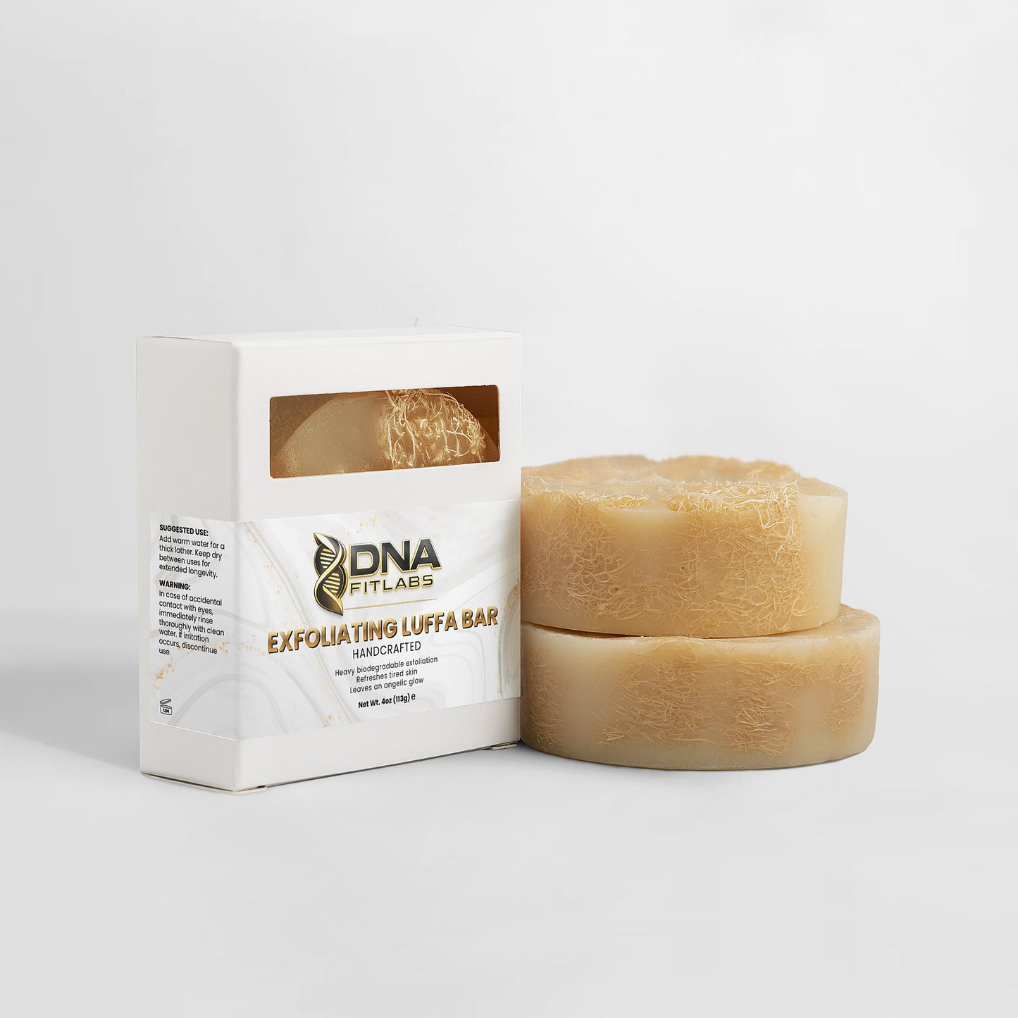 DNA FitLabs Exfoliating Luffa Bar