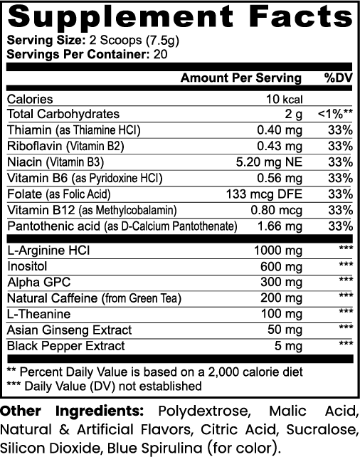 DNA FITLABS Focus Powder (Sour Gummi Worm)