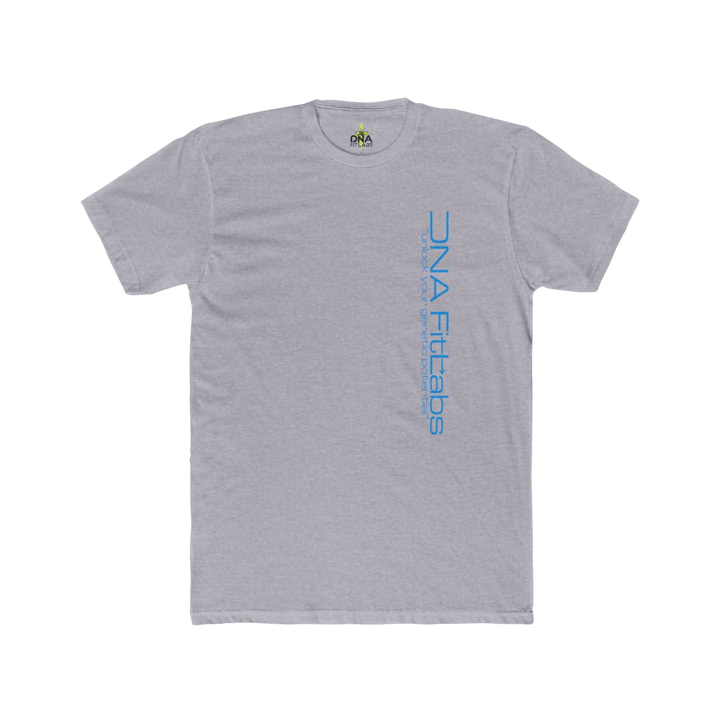 Unisex Cotton Crew Tee with DNA Fit Tabs Design, Casual Wear, Science Lover Gift, Graphic Tee, Everyday Essentials, Gift for Him/Her