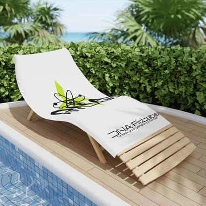 DNA Fitlabs Beach Towel - Stylish Summer Essential, Perfect for Pool Days, Gym, and Vacations, Fun Gift for Fitness Enthusiasts