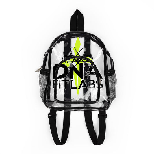 Clear Stadium Backpack | Transparent Sports Bag, Game Day Essential, Outdoor Festival Gear, Clear Mini Backpack, School Bag