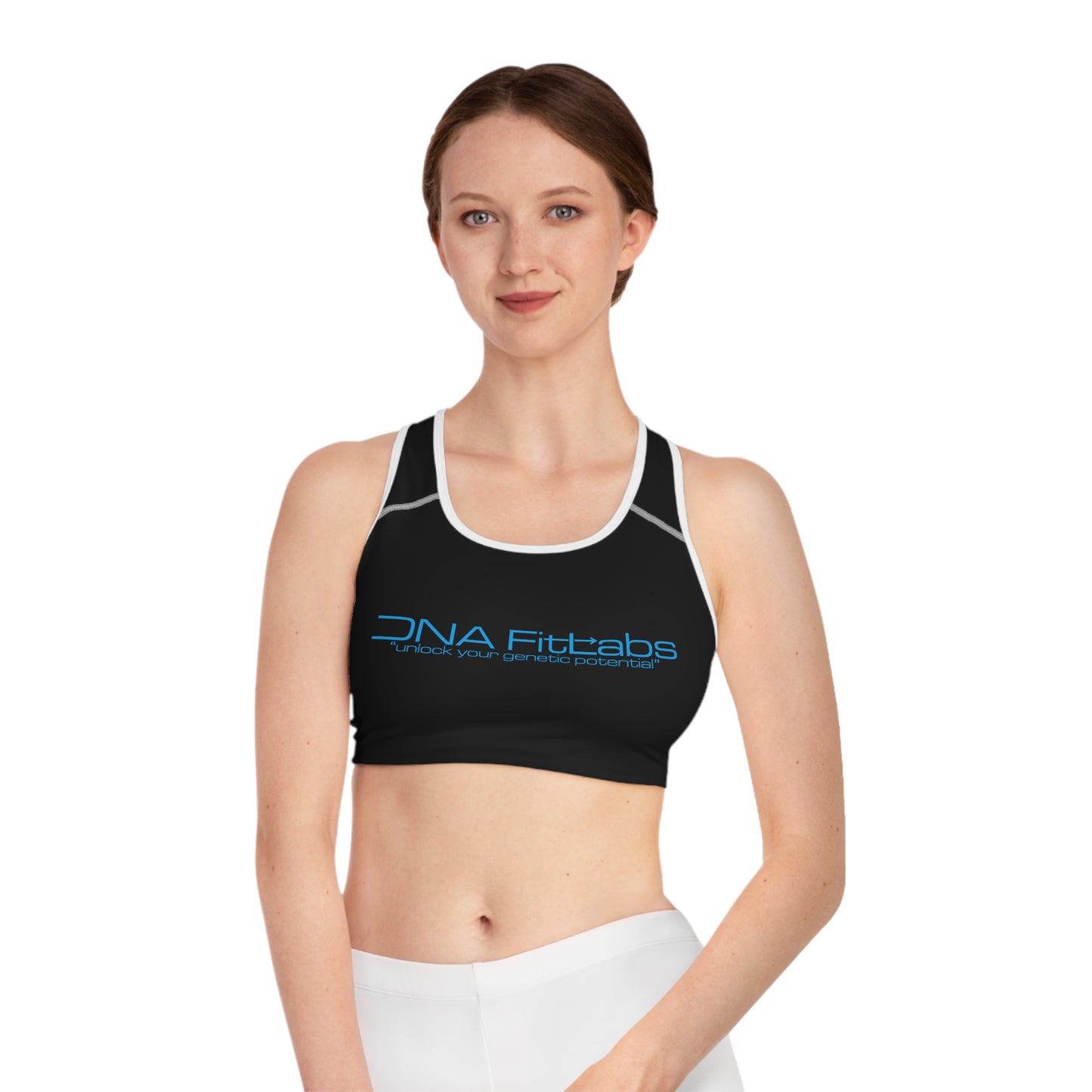 Motivational Sports Bra | DNA Fittabs | Fitness Apparel, Workout Gear, Gym Top, Activewear, Comfortable & Stylish Sportswear