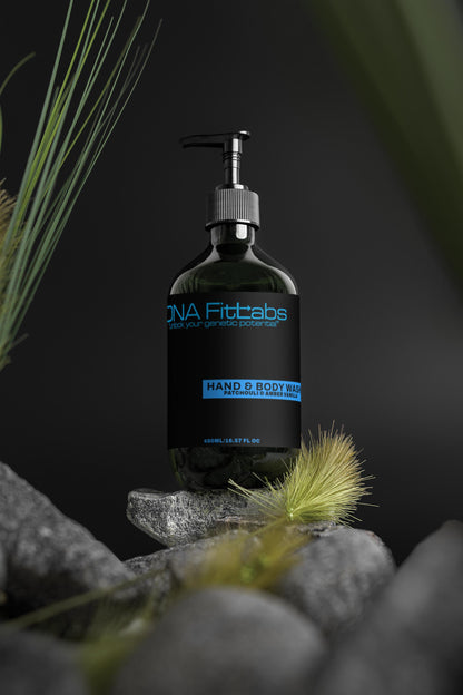 Hand & Body Wash, Patchouli & Amber Vanilla