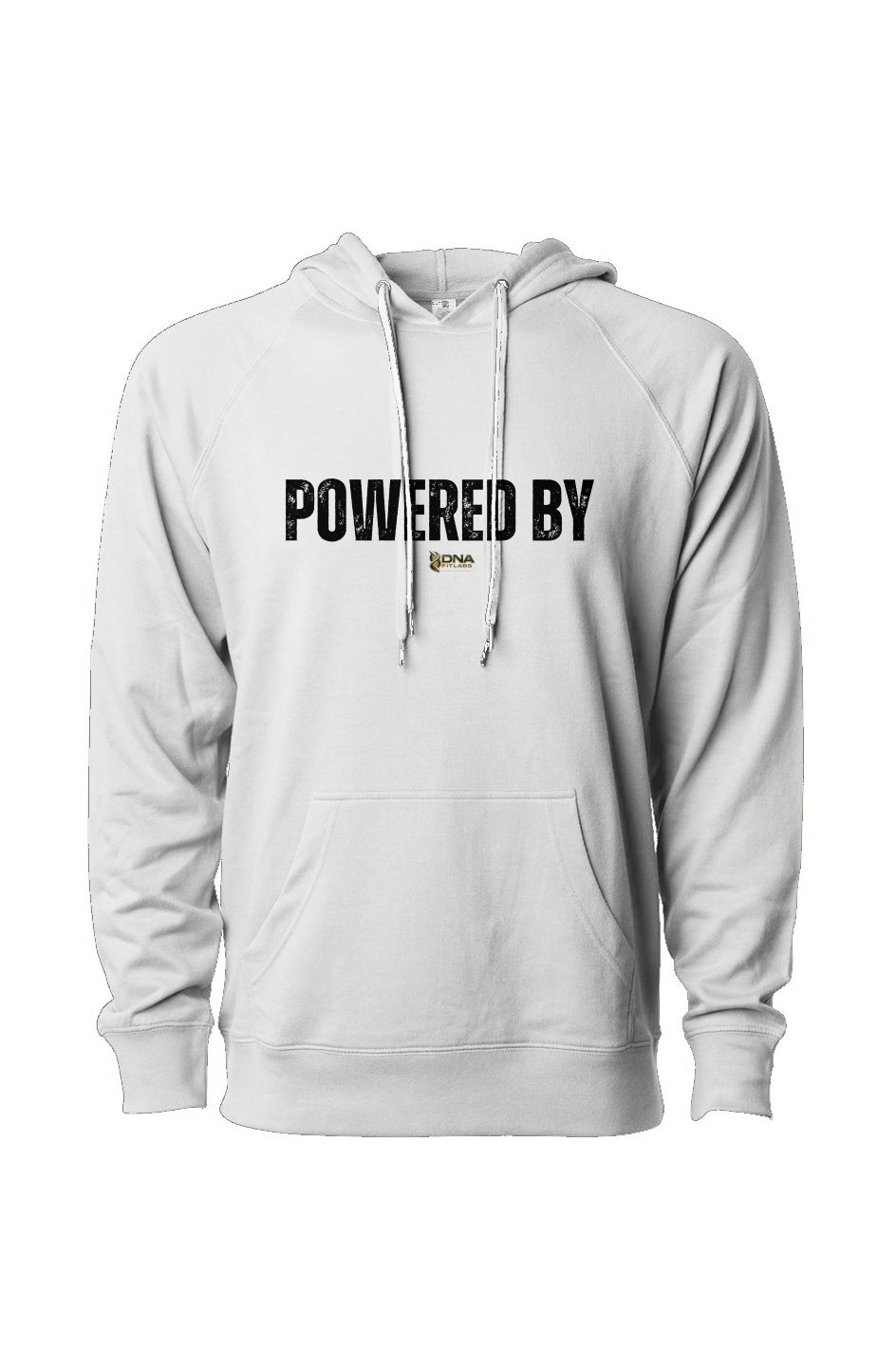 Powered By Jesus & Peptides Icon Loopback Terry Hooded Sweatshirt