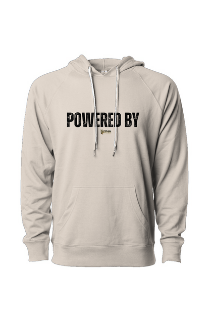 Powered By Jesus & Peptides Icon Loopback Terry Hooded Sweatshirt