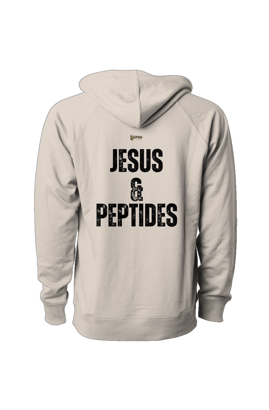 Powered By Jesus & Peptides Icon Loopback Terry Hooded Sweatshirt
