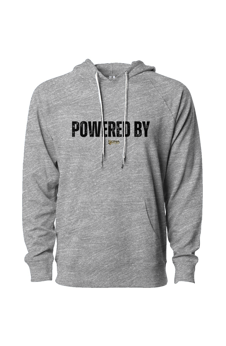 Powered By Jesus & Peptides Icon Loopback Terry Hooded Sweatshirt