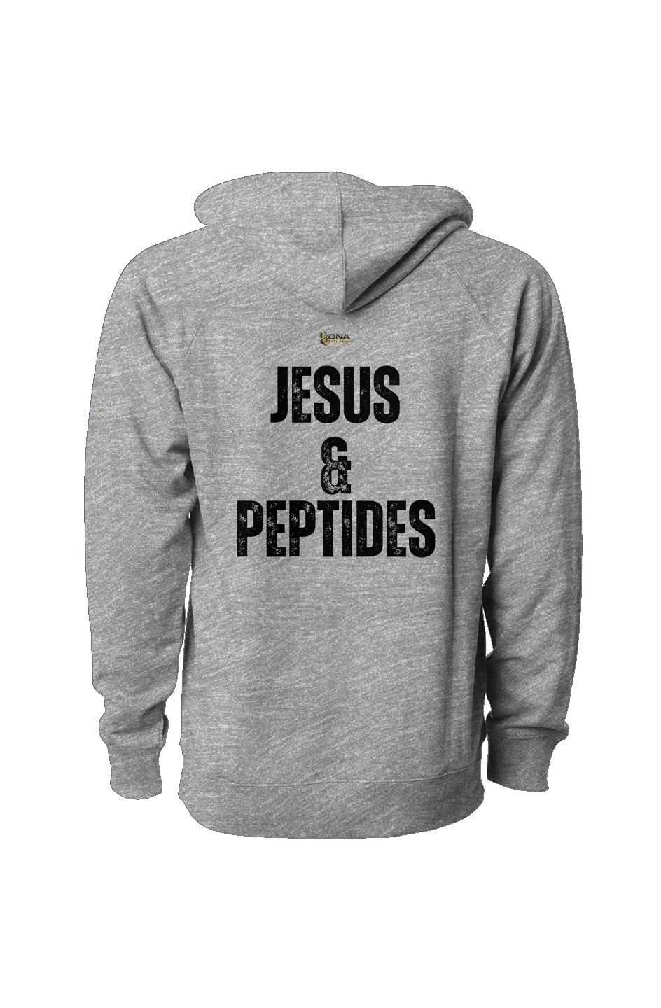 Powered By Jesus & Peptides Icon Loopback Terry Hooded Sweatshirt