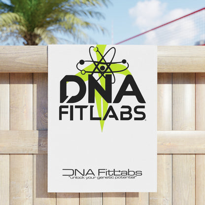 DNA Fitlabs Beach Towel - Stylish Summer Essential, Perfect for Pool Days, Gym, and Vacations, Fun Gift for Fitness Enthusiasts