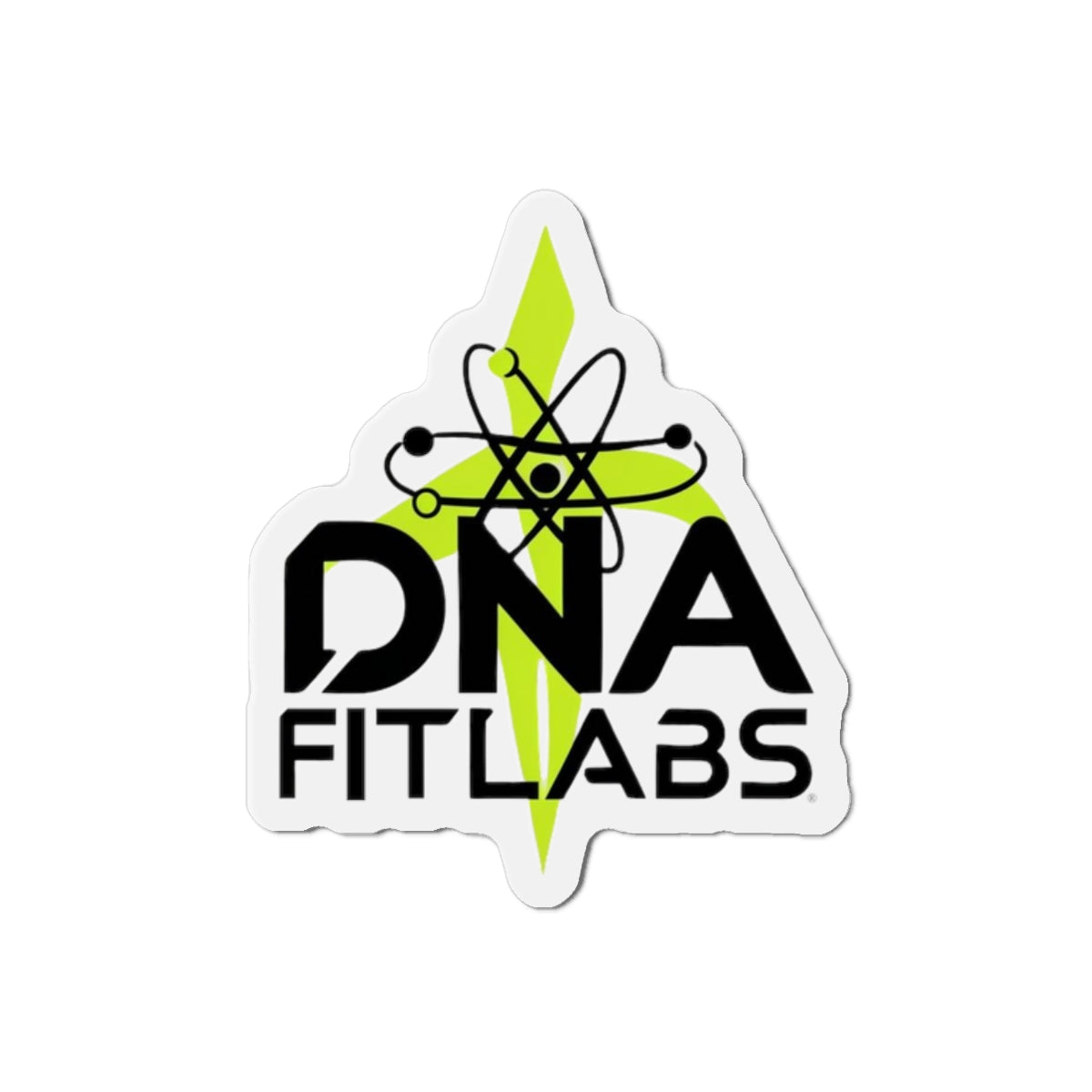 Unique Die-Cut Magnets for Science Lovers | DNA FitLabs Design, Stickers, Home Decor, Gifts, Refrigerator Art